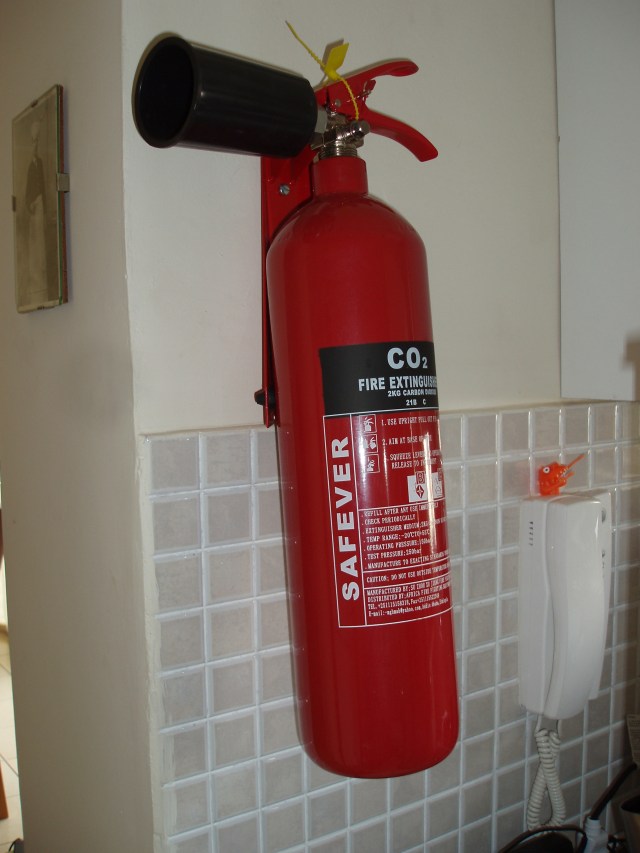 OLYMPUS DIGITAL CAMERA fire extinguisher